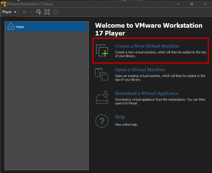 Create a virtual Windows 11 machine on VMWare