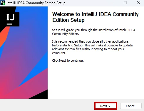 Installing IntelliJ IDEA Community Edition