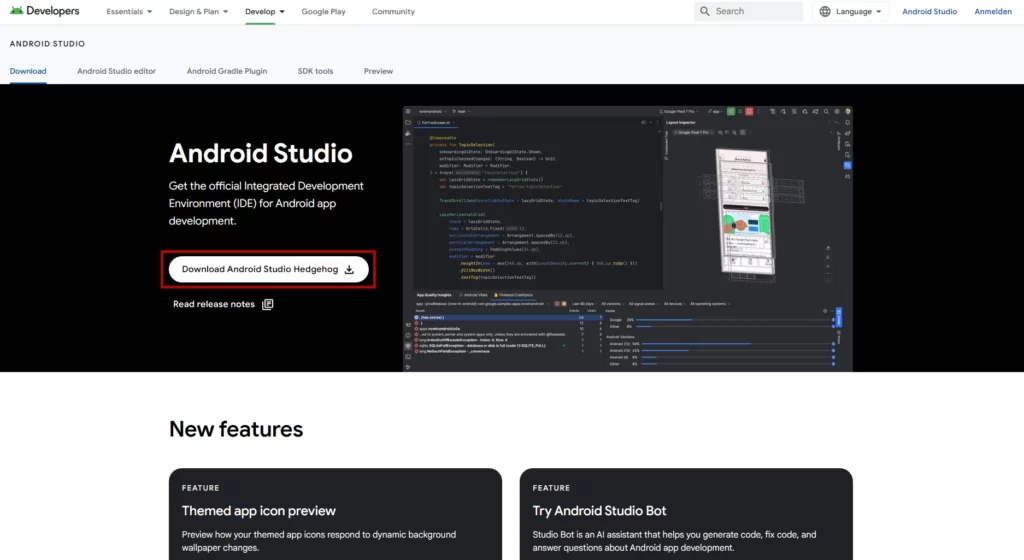 Download Android Studio