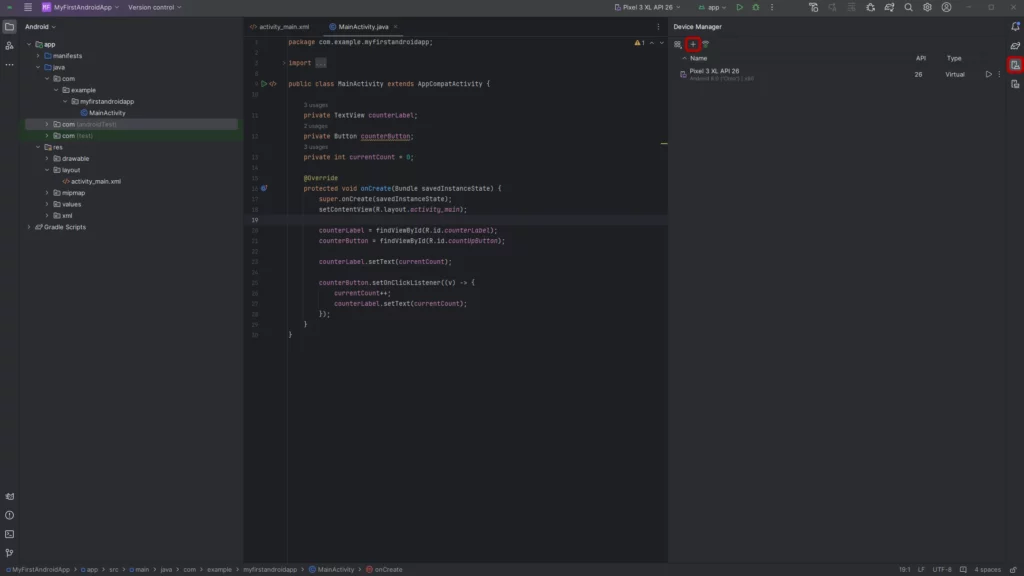 Add a powerful virtual device in Android Studio